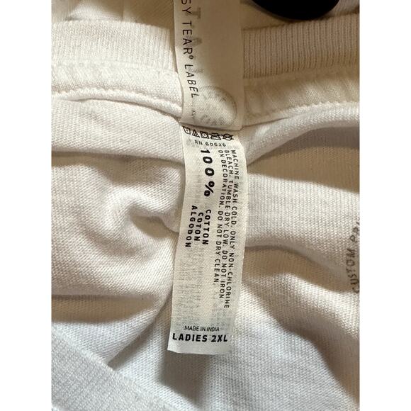 Live and Tell Cafe Press L.A.T Apparel Cruising With My Peeps 2X Peekaboo Back T - Picture 10 of 14